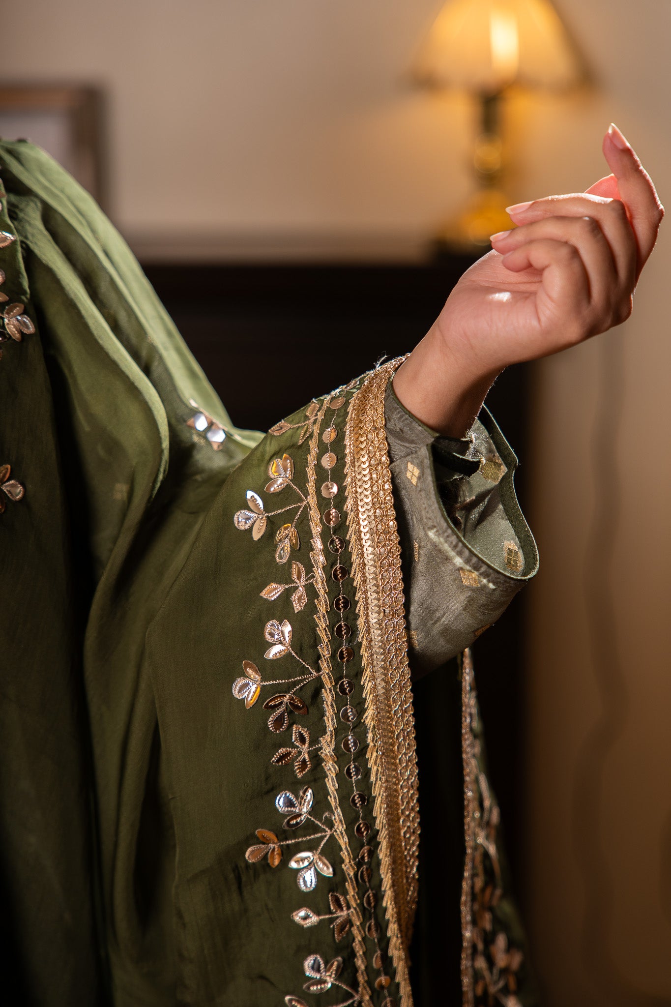 Regal Gota Patti Anarkali