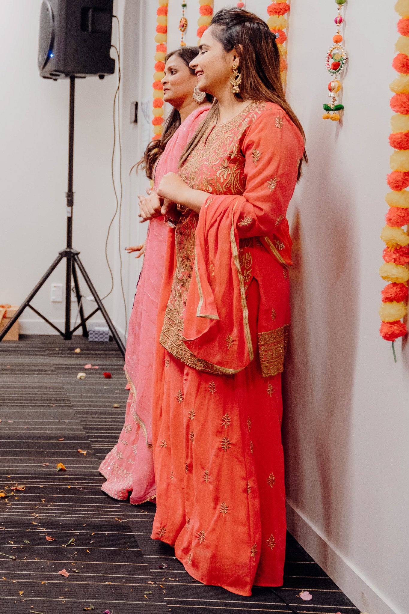 Full Gold Embroidered Kurta Set