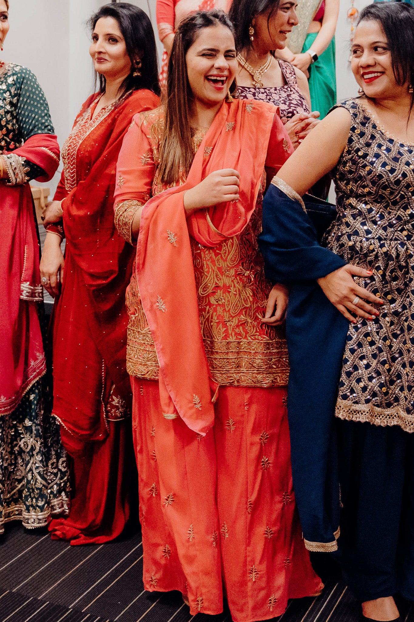 Full Gold Embroidered Kurta Set