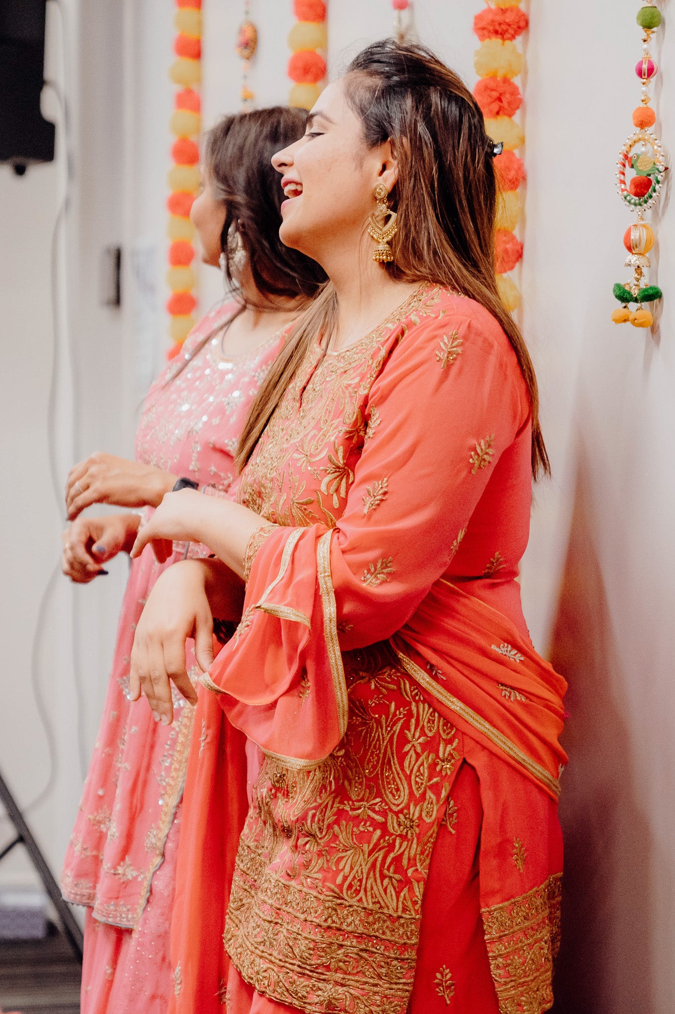 Full Gold Embroidered Kurta Set