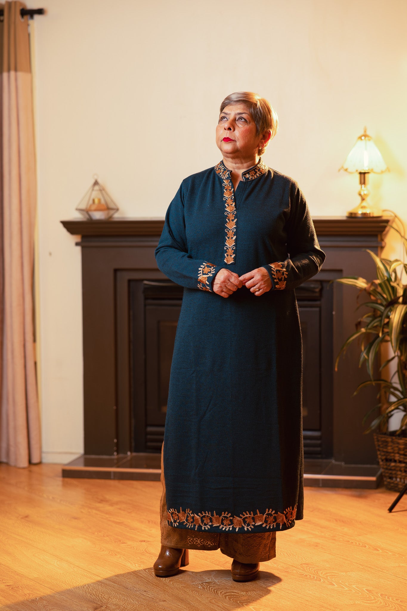Embroidered Wool Kurti