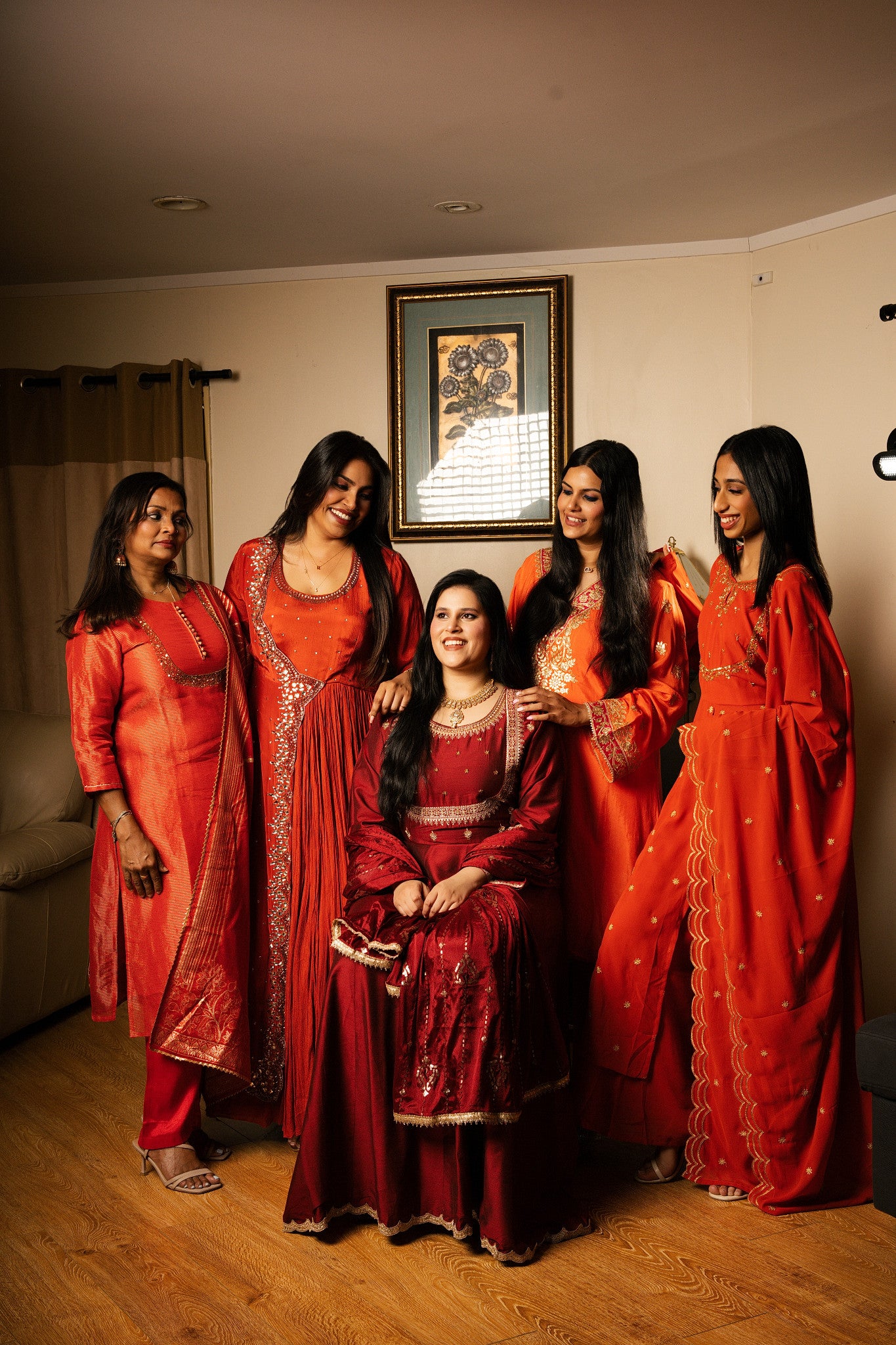 Royal Silk Anarkali Suit Set with Embroidered Dupatta