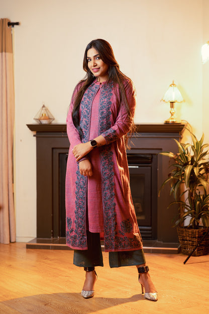 Jacket Style Wool Kurta