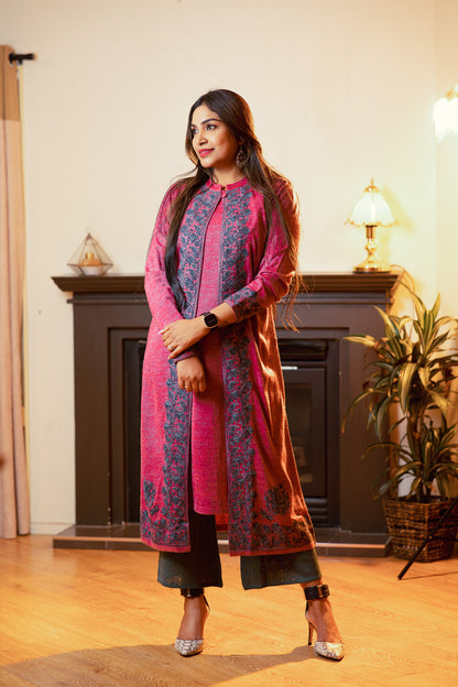 Jacket Style Wool Kurta