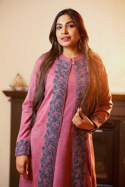 Jacket Style Wool Kurta