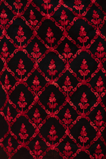 Wool Maxi Kurti with Full Ari Work