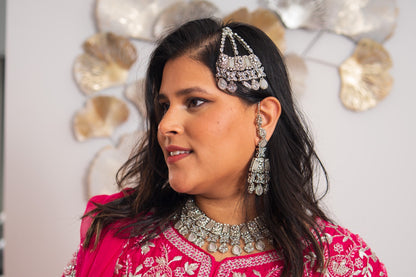 Peplum Georgette Chinon Gharara